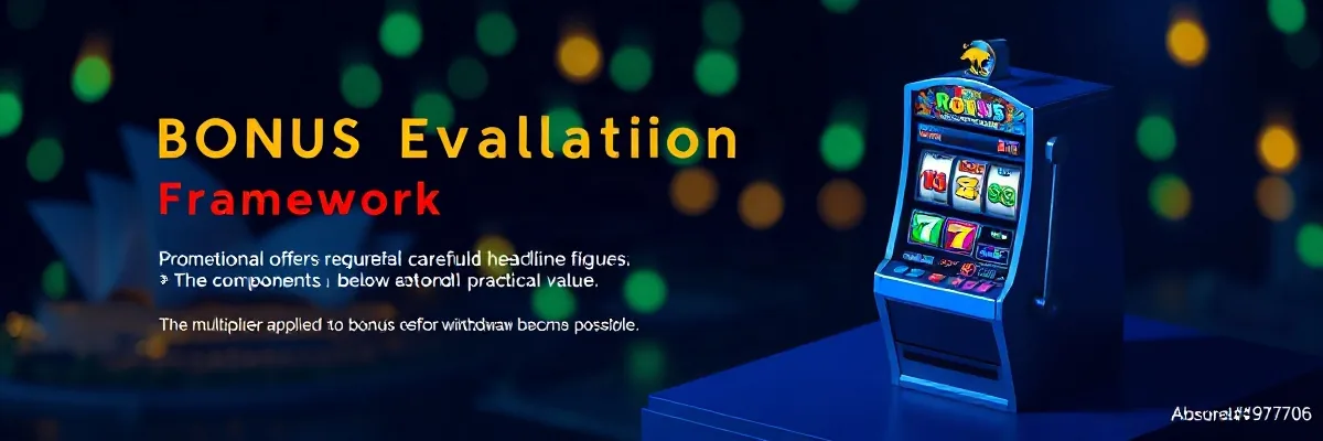 Bonus Evaluation Framework for players in Australia